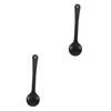 VILLFUL 2pcs Handheld Eye Occluder Tool Plastic Eye-Shielding Spoon for Optometry Tests Block Plate Occluder for Eye Exam Scenario view 1